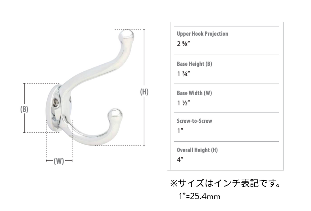 シングル フック #4
