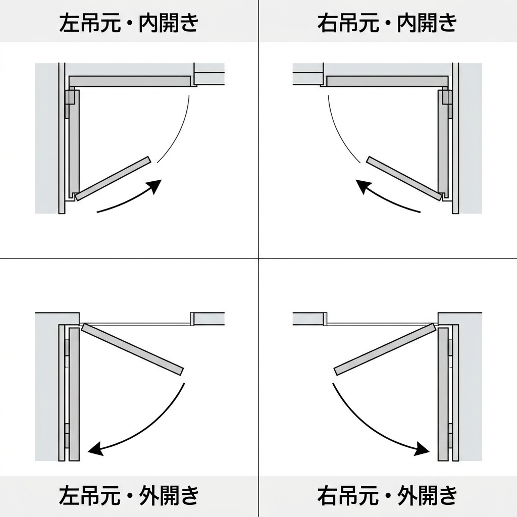 utide select ドアセット（無塗装）